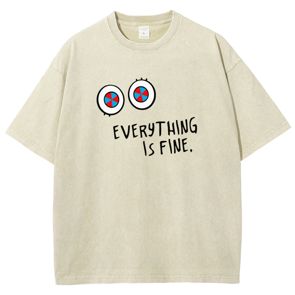 The Amazing Digital Circus Unisex Fit Washed T-Shirt 2512022327