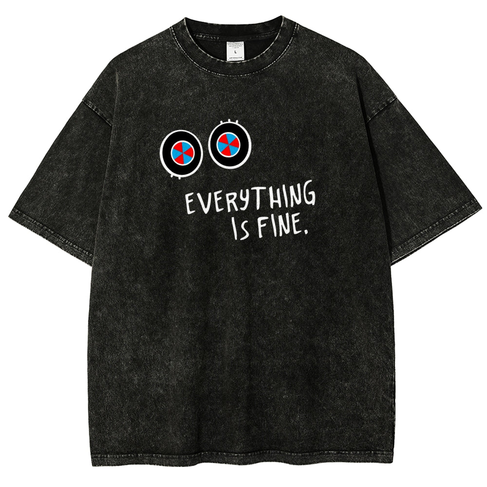 The Amazing Digital Circus Unisex Fit Washed T-Shirt 2512022327