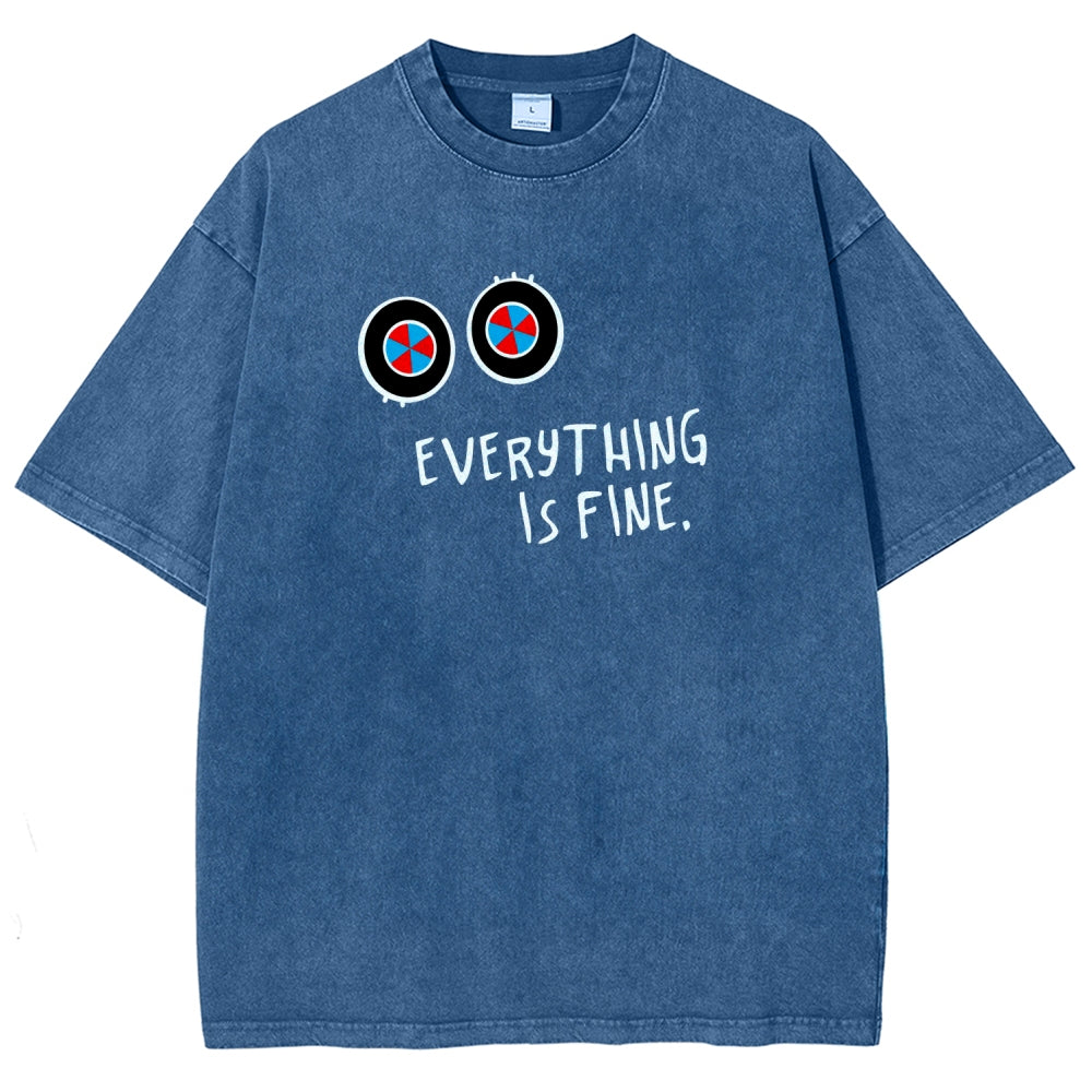 The Amazing Digital Circus Unisex Fit Washed T-Shirt 2512022327