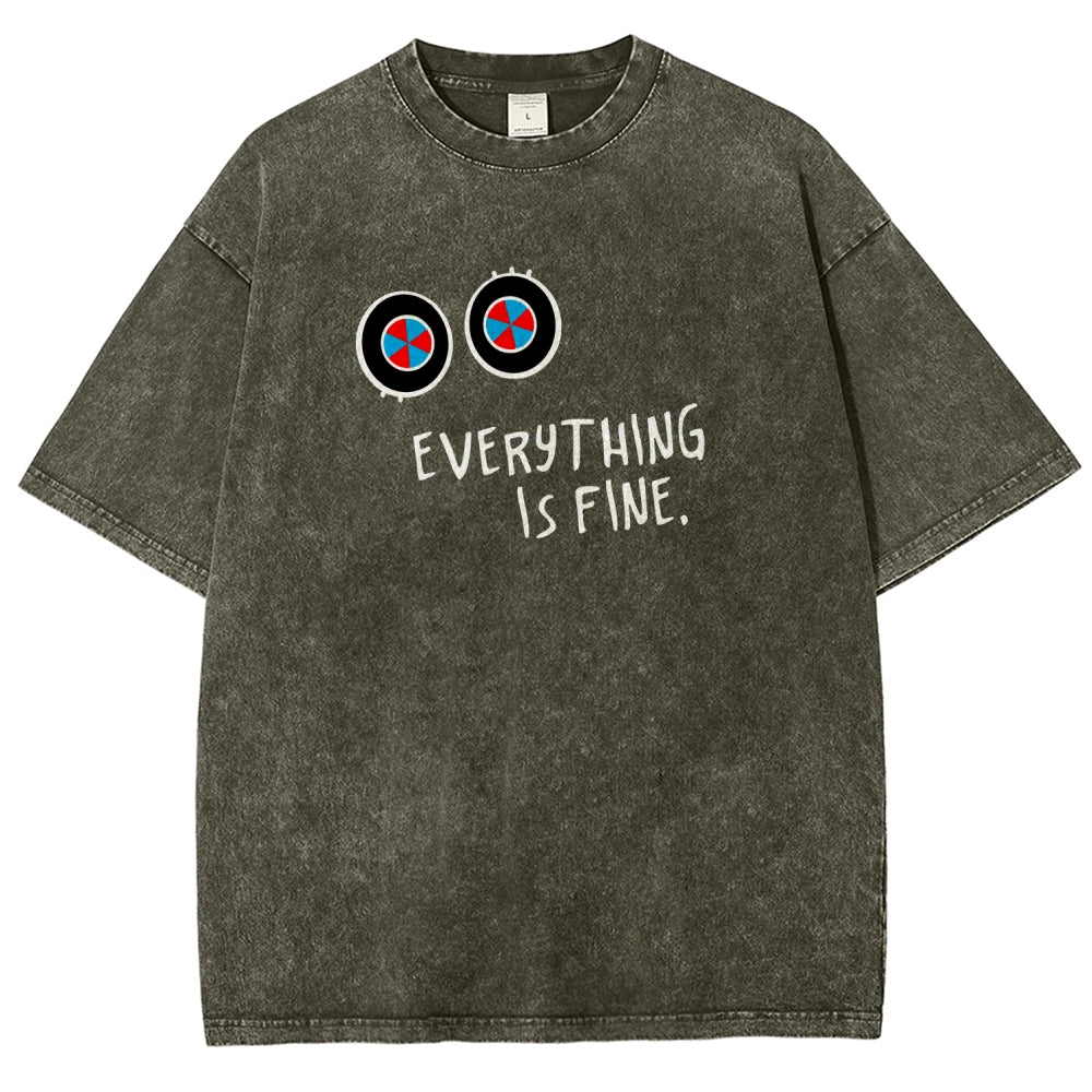 The Amazing Digital Circus Unisex Fit Washed T-Shirt 2512022327