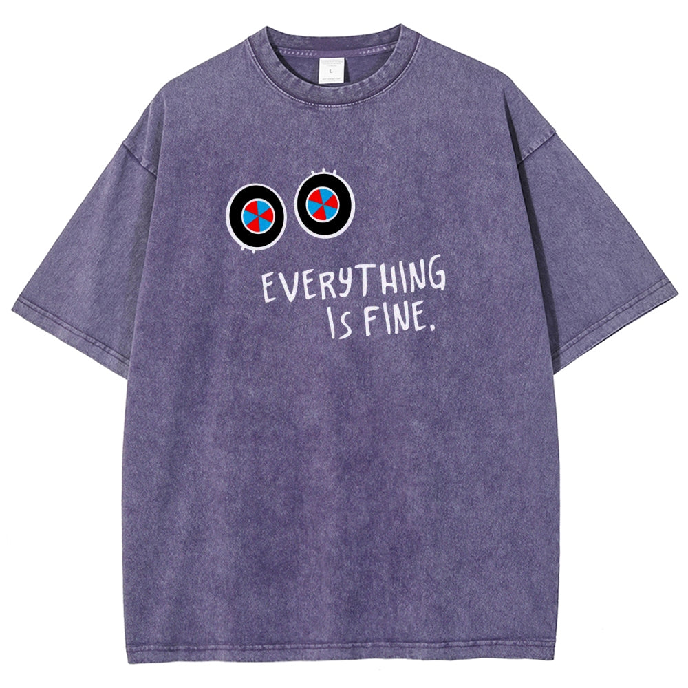 The Amazing Digital Circus Unisex Fit Washed T-Shirt 2512022327