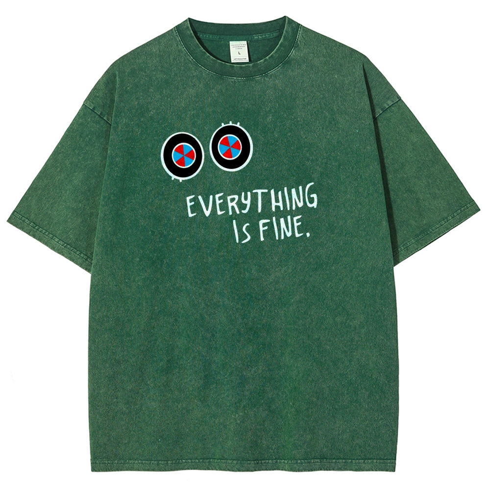The Amazing Digital Circus Unisex Fit Washed T-Shirt 2512022327