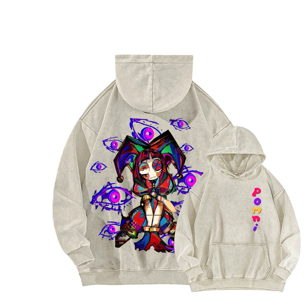 The Amazing Digital Circus Unisex Washed Hoodie 2512022358