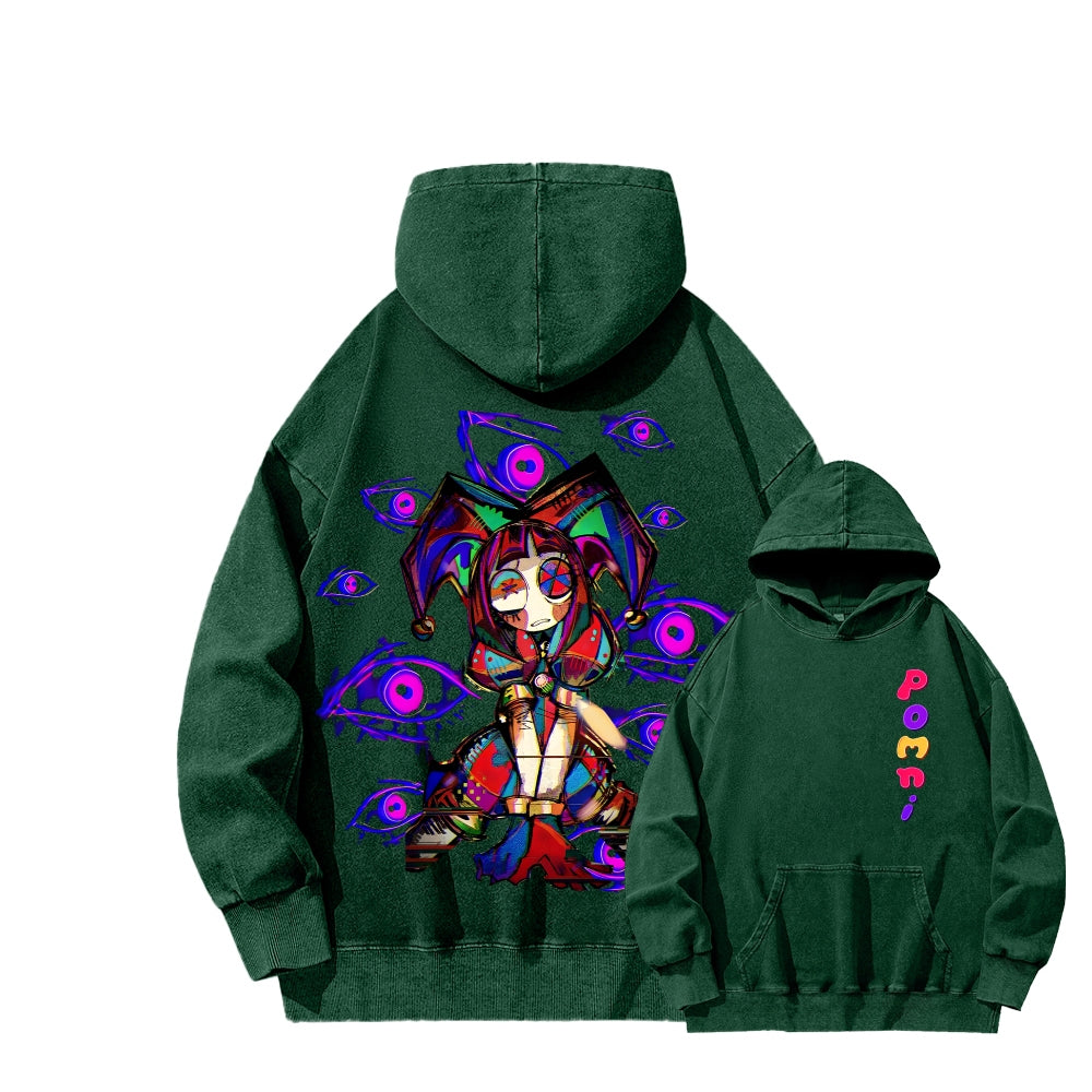 The Amazing Digital Circus Unisex Washed Hoodie 2512022358