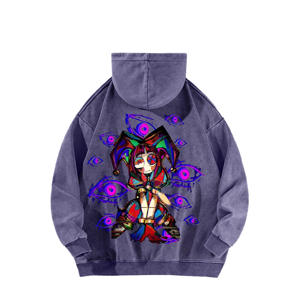 The Amazing Digital Circus Unisex Washed Hoodie 2512022358