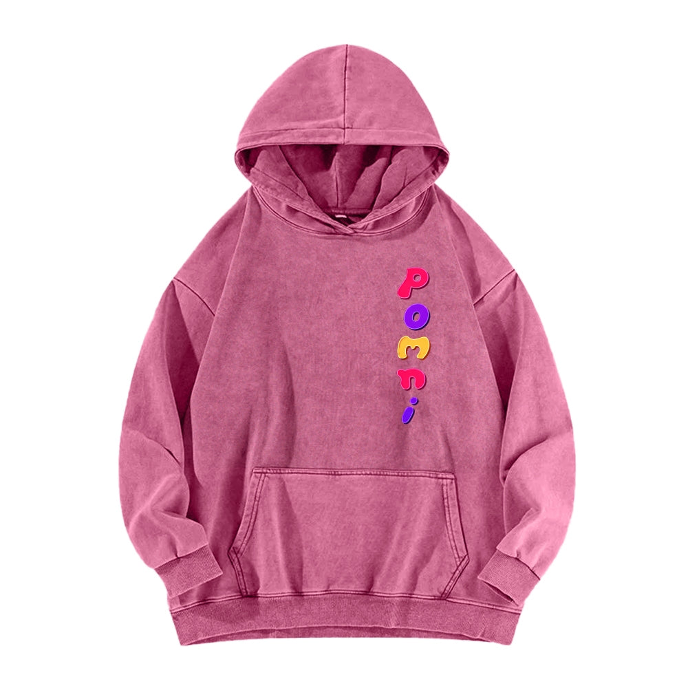 The Amazing Digital Circus Unisex Washed Hoodie 2512022358
