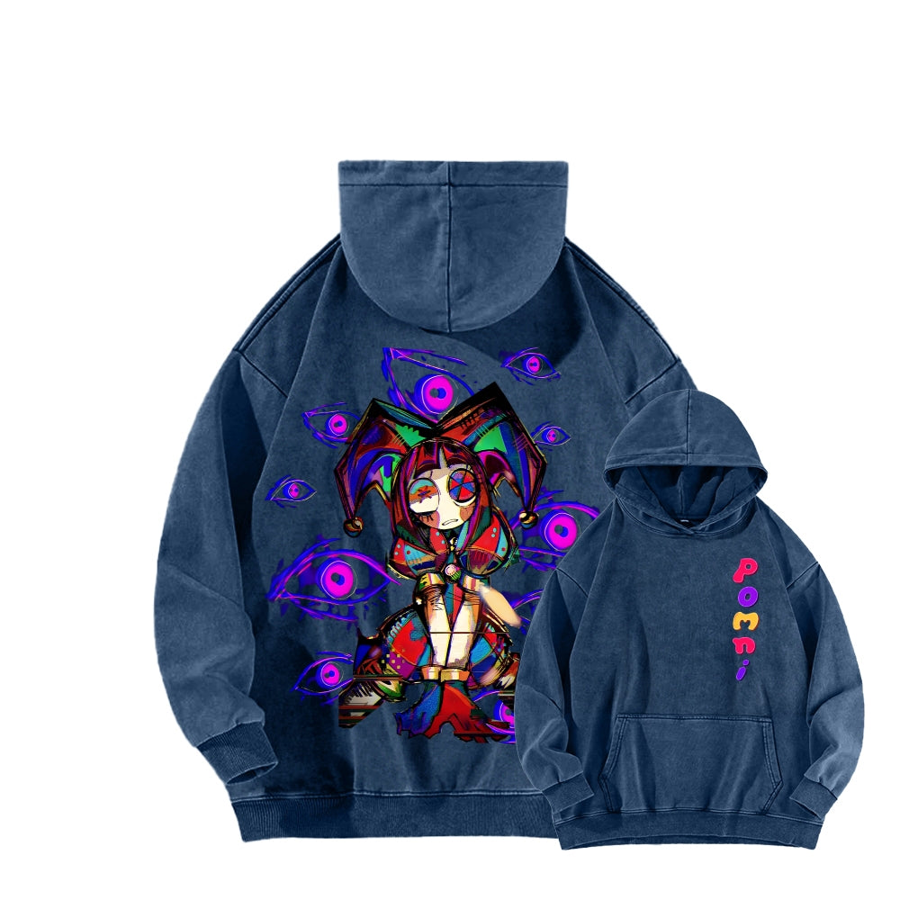 The Amazing Digital Circus Unisex Washed Hoodie 2512022358