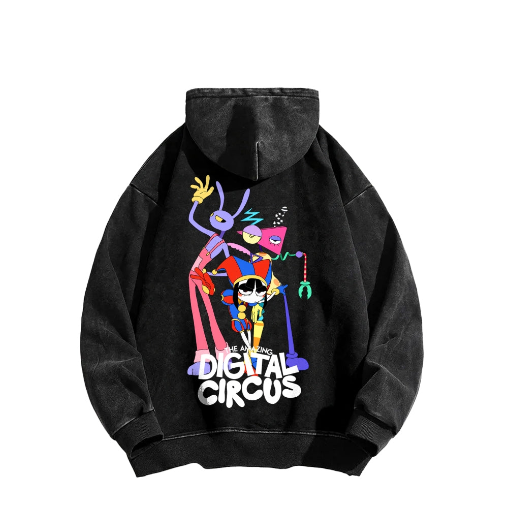 The Amazing Digital Circus Unisex Washed Hoodie 2512022363
