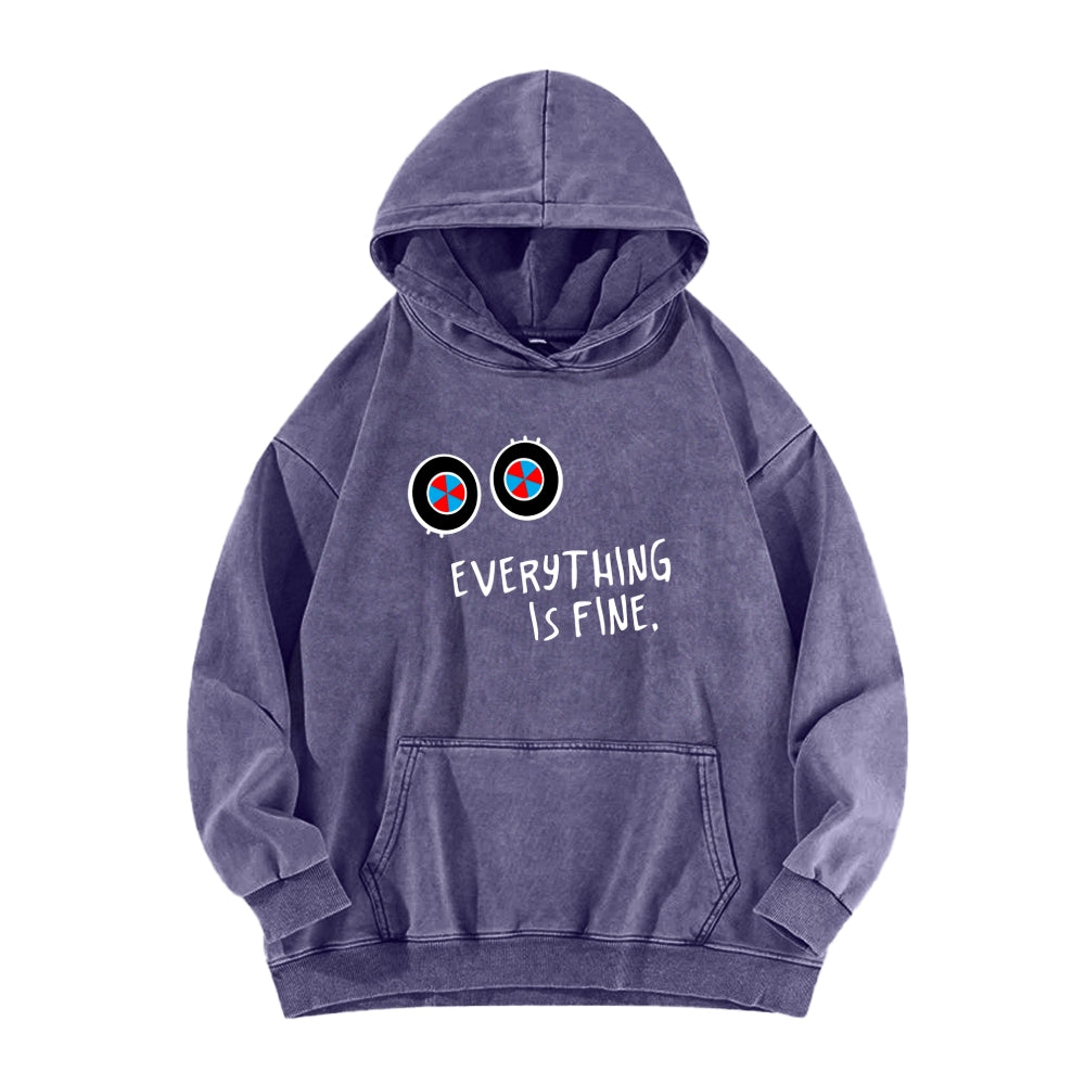 The Amazing Digital Circus Unisex Washed Hoodie 2512022363