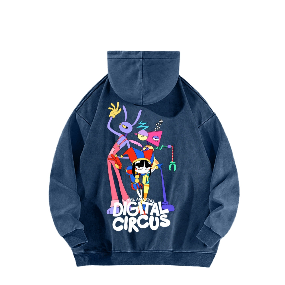 The Amazing Digital Circus Unisex Washed Hoodie 2512022363