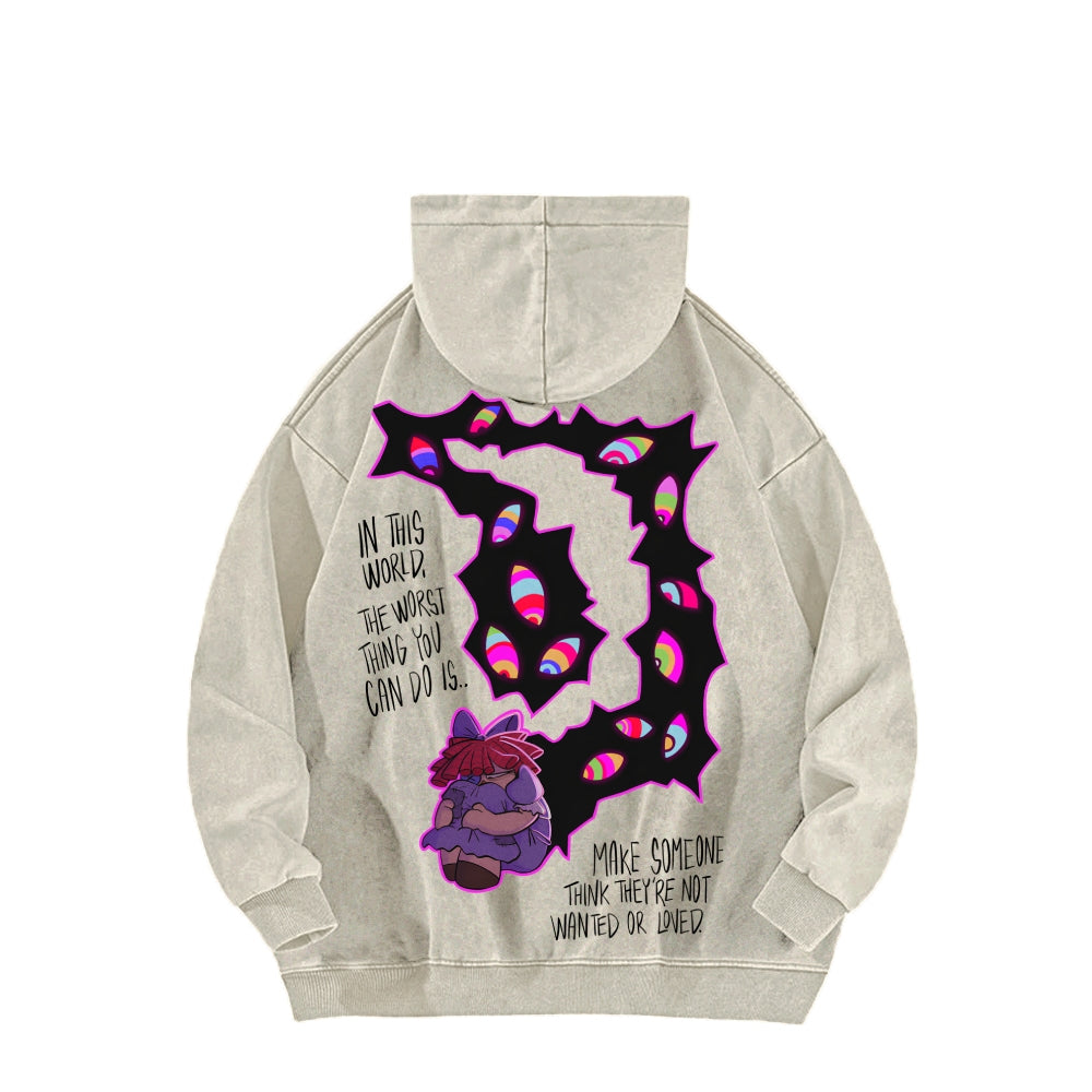 The Amazing Digital Circus Unisex Washed Hoodie 2512022369