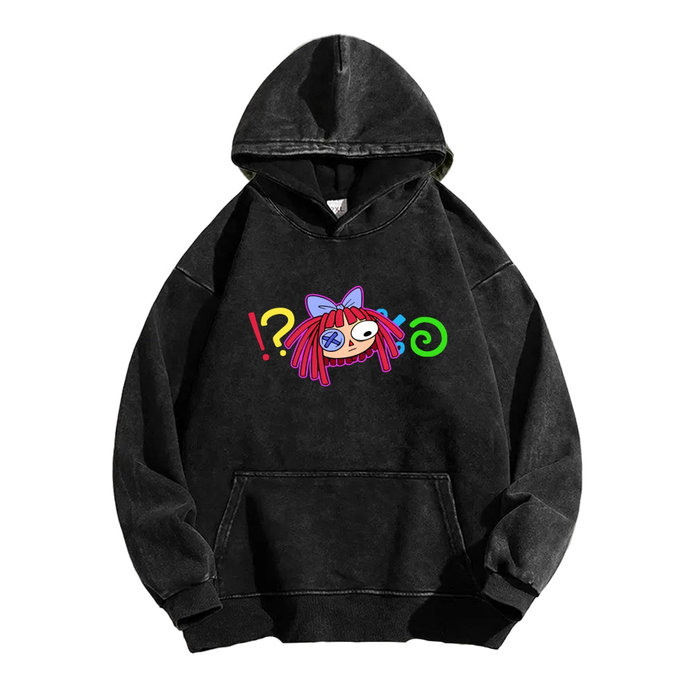The Amazing Digital Circus Unisex Washed Hoodie 2512022369