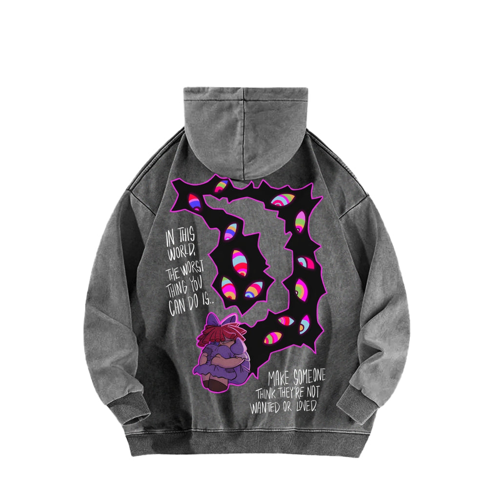 The Amazing Digital Circus Unisex Washed Hoodie 2512022369