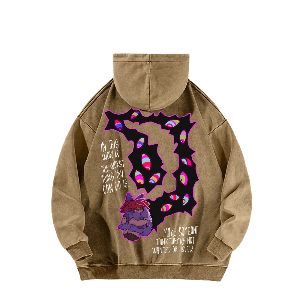 The Amazing Digital Circus Unisex Washed Hoodie 2512022369