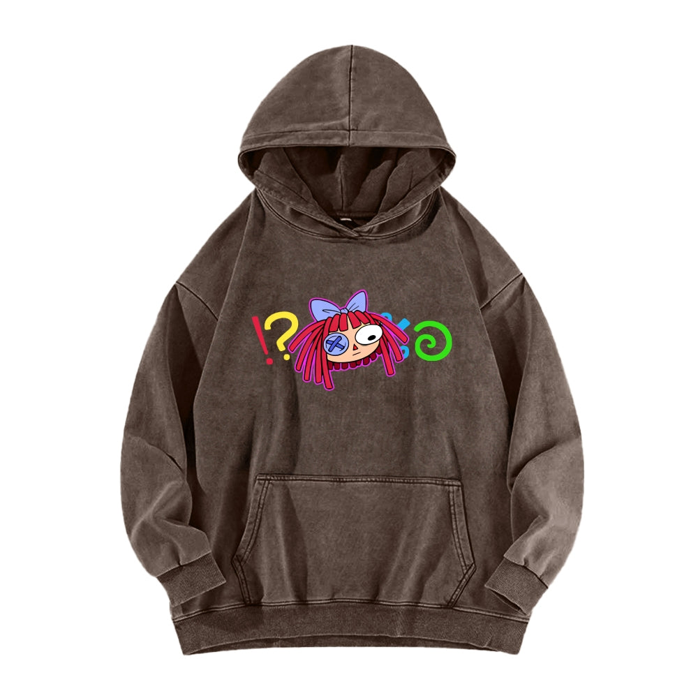 The Amazing Digital Circus Unisex Washed Hoodie 2512022369