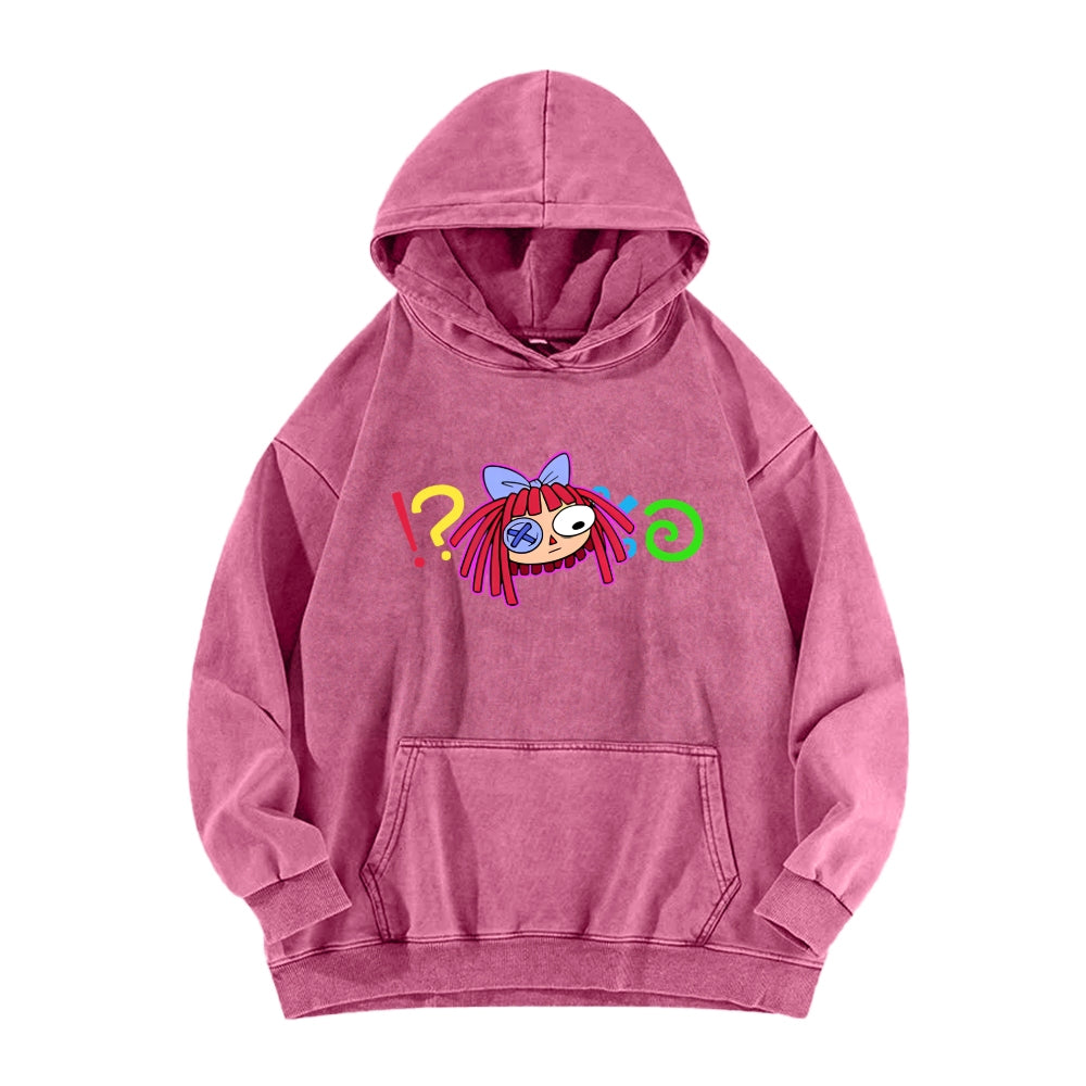 The Amazing Digital Circus Unisex Washed Hoodie 2512022369