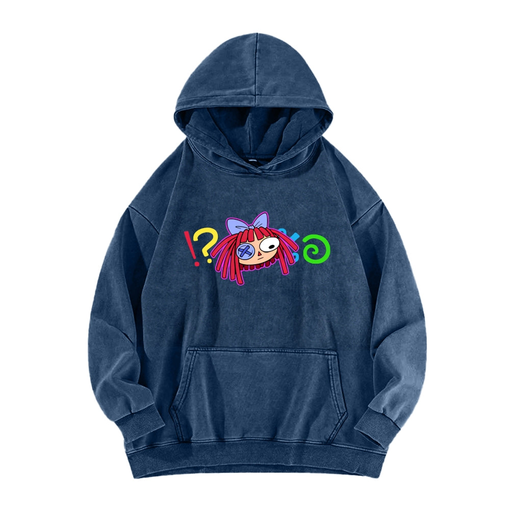 The Amazing Digital Circus Unisex Washed Hoodie 2512022369