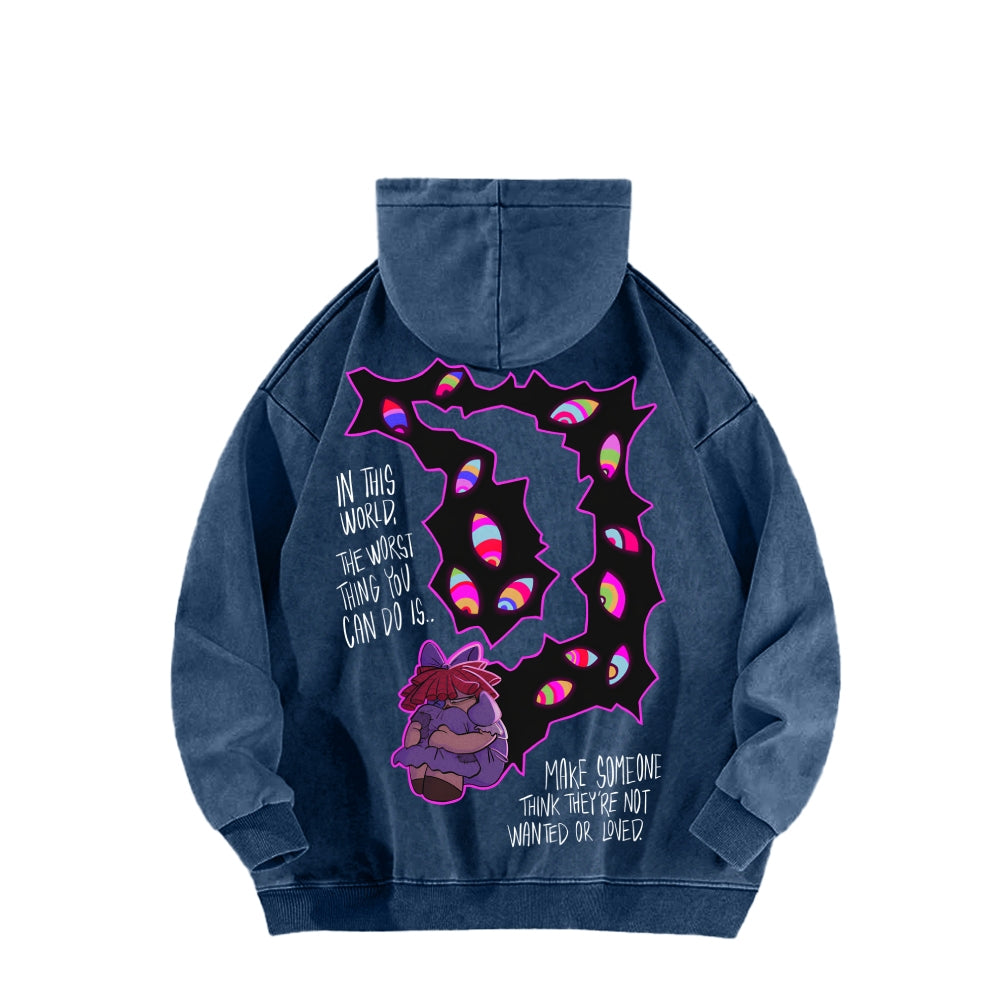 The Amazing Digital Circus Unisex Washed Hoodie 2512022369