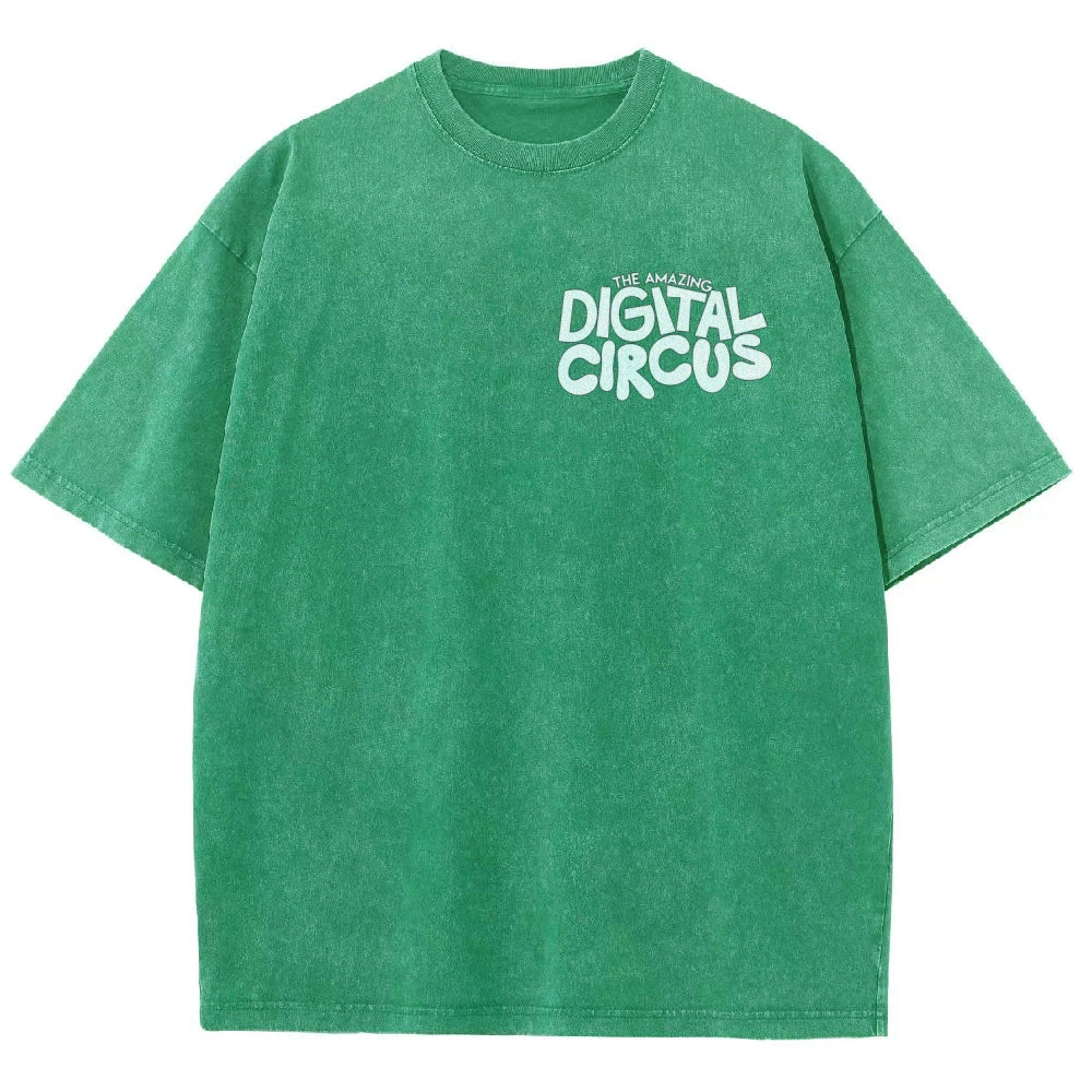 The Amazing Digital Circus Unisex Fit Washed T-Shirt 2512022651