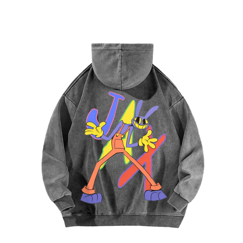 The Amazing Digital Circus Unisex Washed Hoodie 2512022656