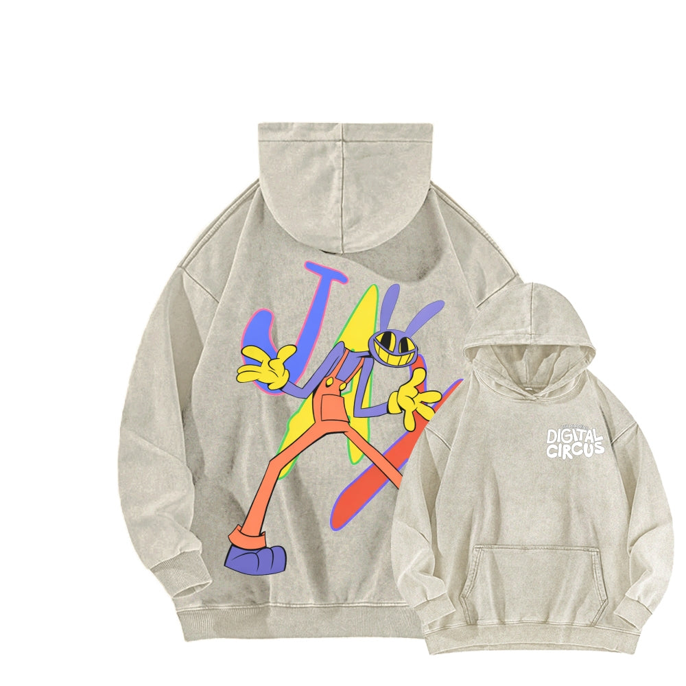 The Amazing Digital Circus Unisex Washed Hoodie 2512022656