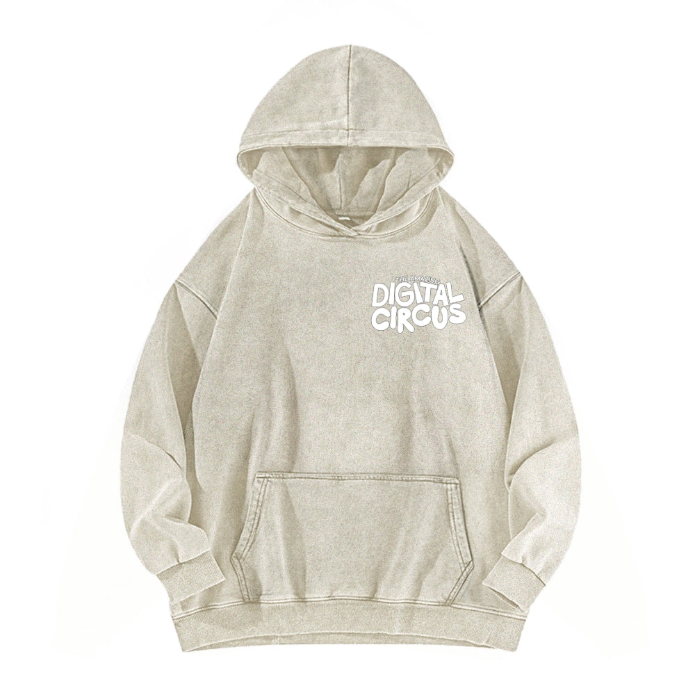 The Amazing Digital Circus Unisex Washed Hoodie 2512022656