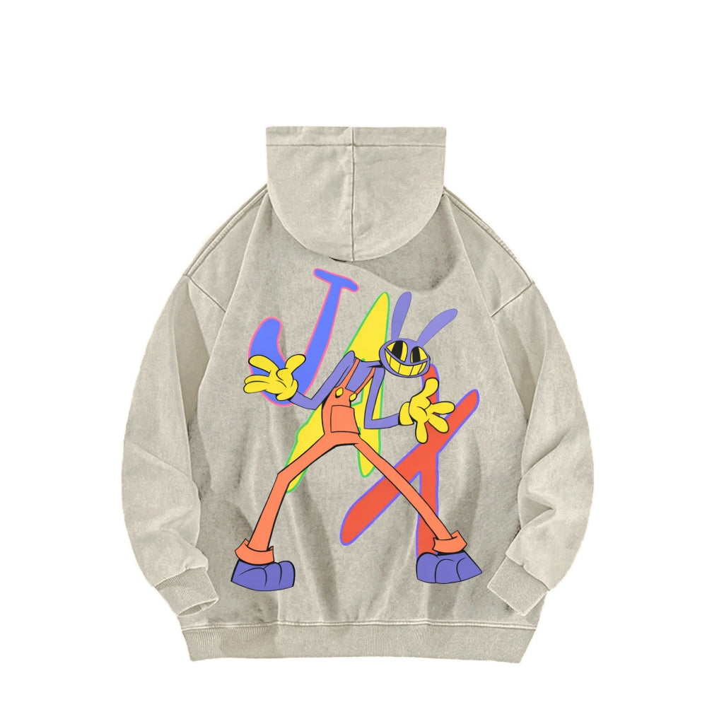 The Amazing Digital Circus Unisex Washed Hoodie 2512022656