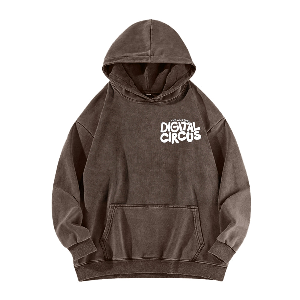 The Amazing Digital Circus Unisex Washed Hoodie 2512022656