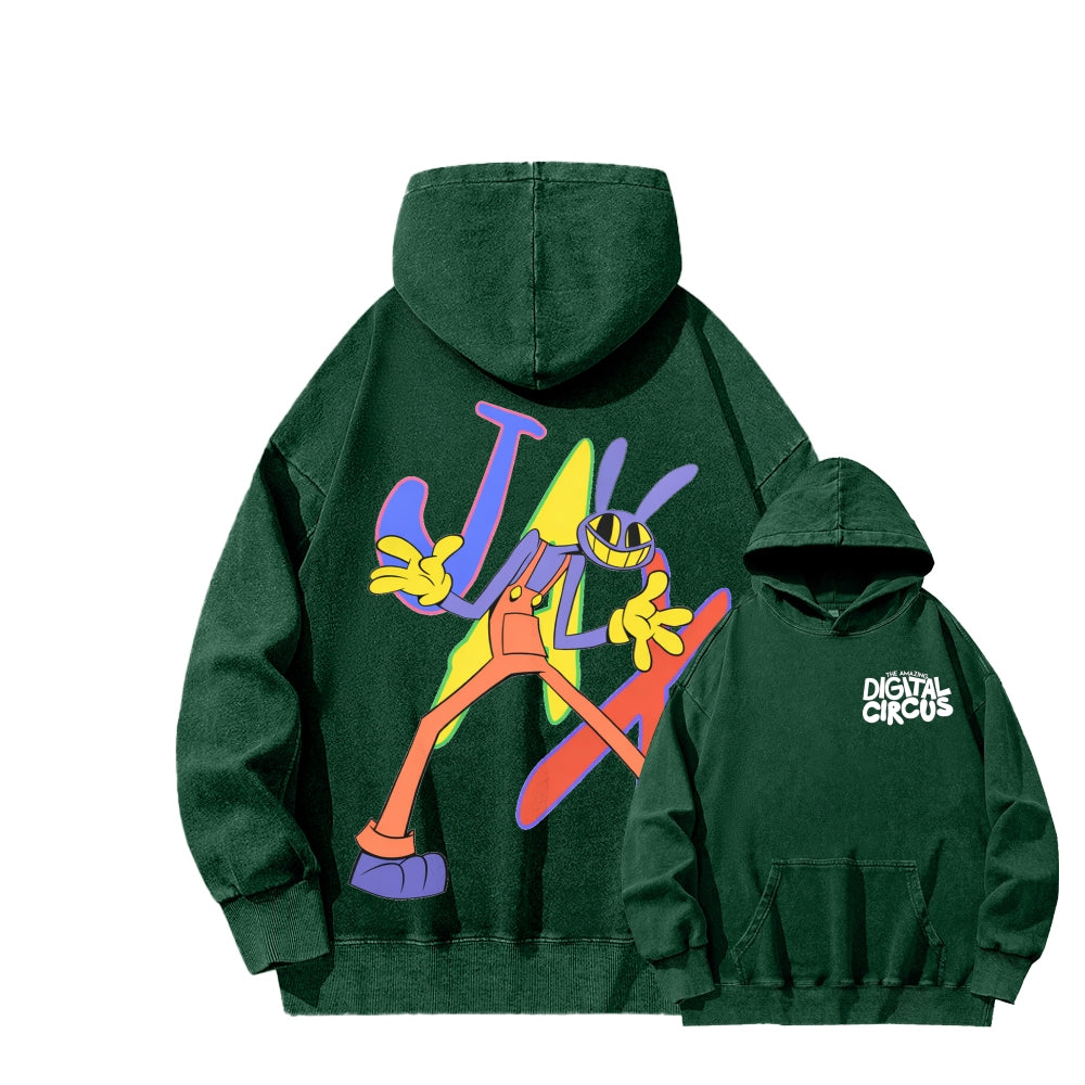 The Amazing Digital Circus Unisex Washed Hoodie 2512022656