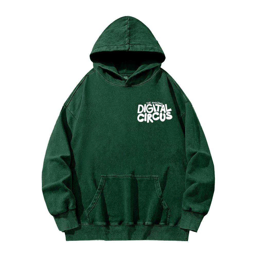 The Amazing Digital Circus Unisex Washed Hoodie 2512022656
