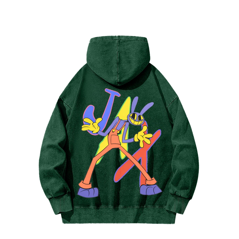 The Amazing Digital Circus Unisex Washed Hoodie 2512022656