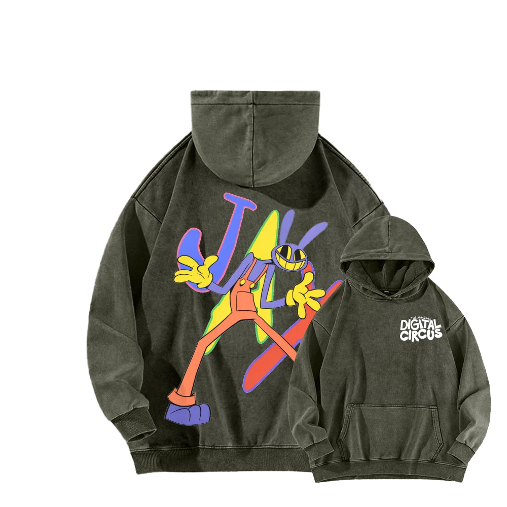 The Amazing Digital Circus Unisex Washed Hoodie 2512022656