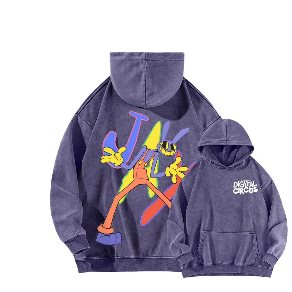 The Amazing Digital Circus Unisex Washed Hoodie 2512022656