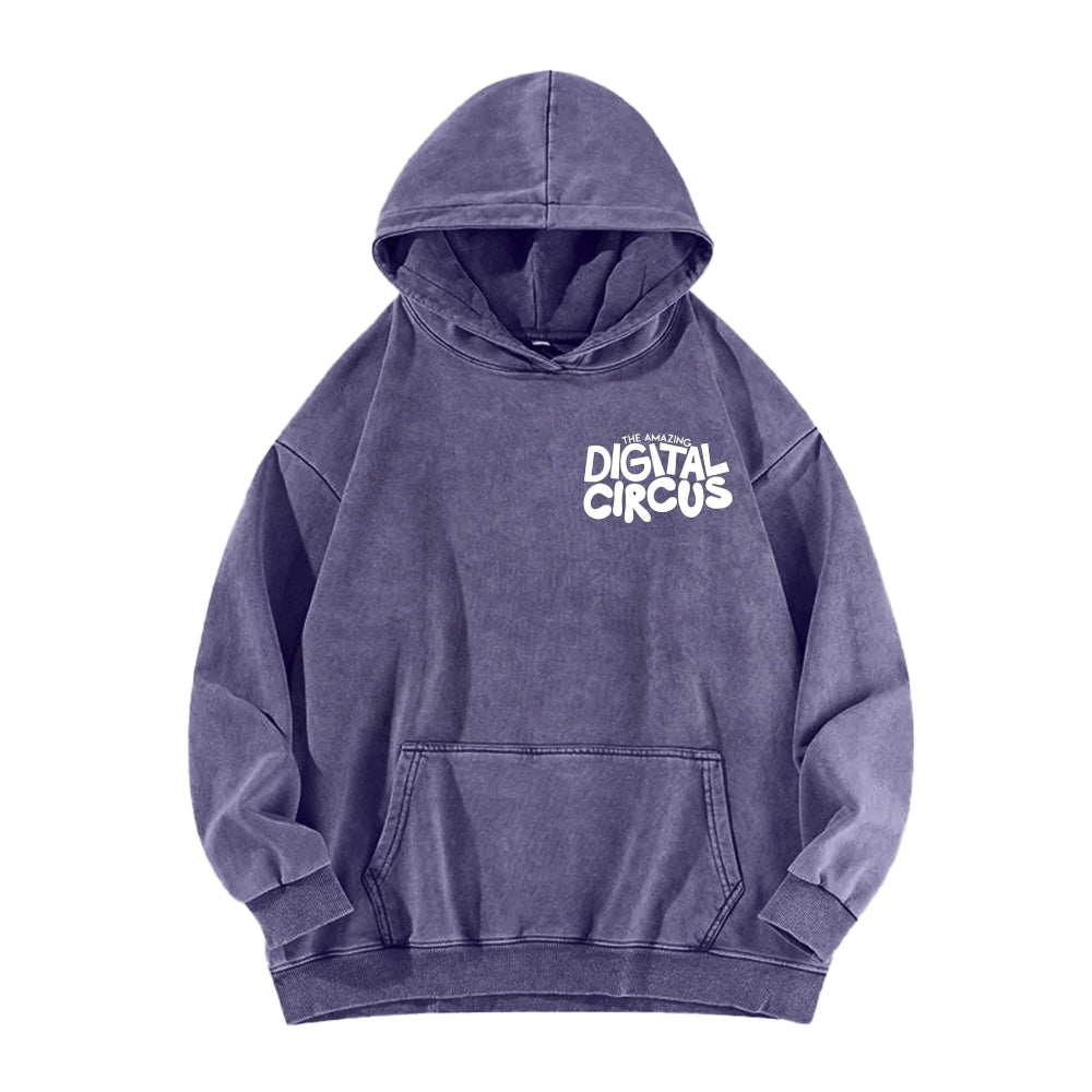 The Amazing Digital Circus Unisex Washed Hoodie 2512022656