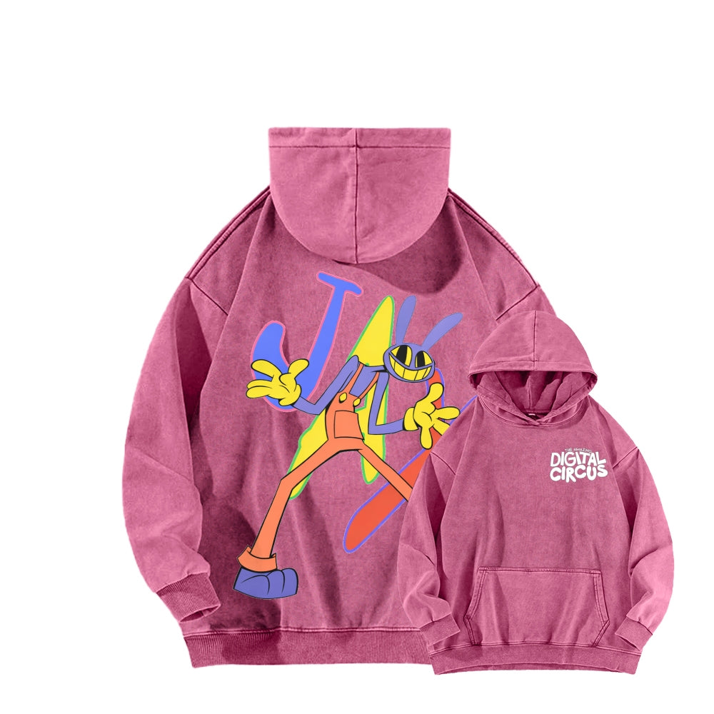 The Amazing Digital Circus Unisex Washed Hoodie 2512022656