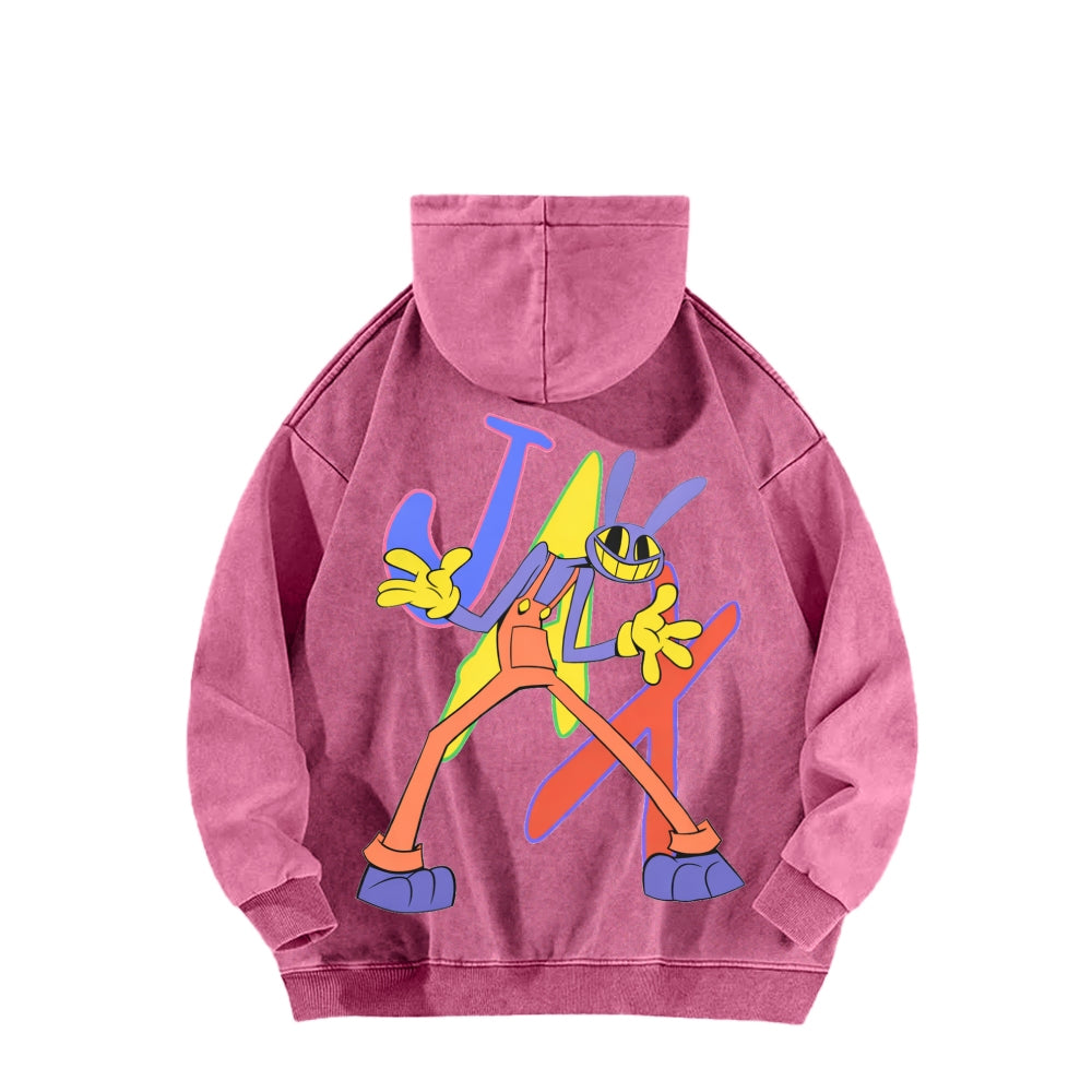 The Amazing Digital Circus Unisex Washed Hoodie 2512022656