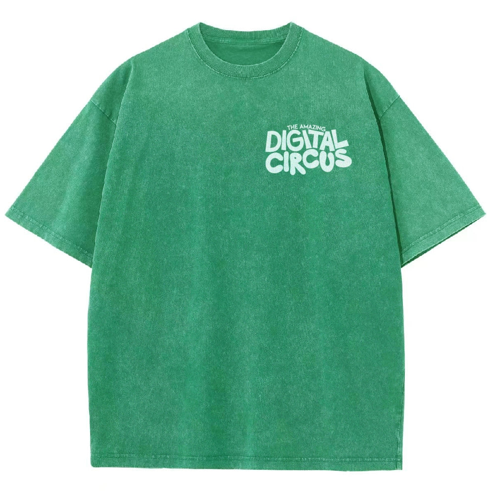 The Amazing Digital Circus Unisex Fit Washed T-Shirt 2601000449