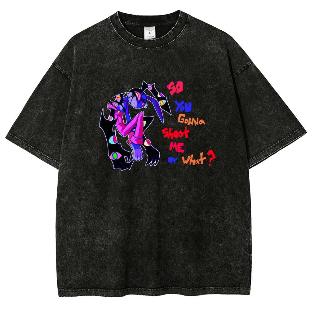 The Amazing Digital Circus circus Unisex Fit Washed T-Shirt 2601000772