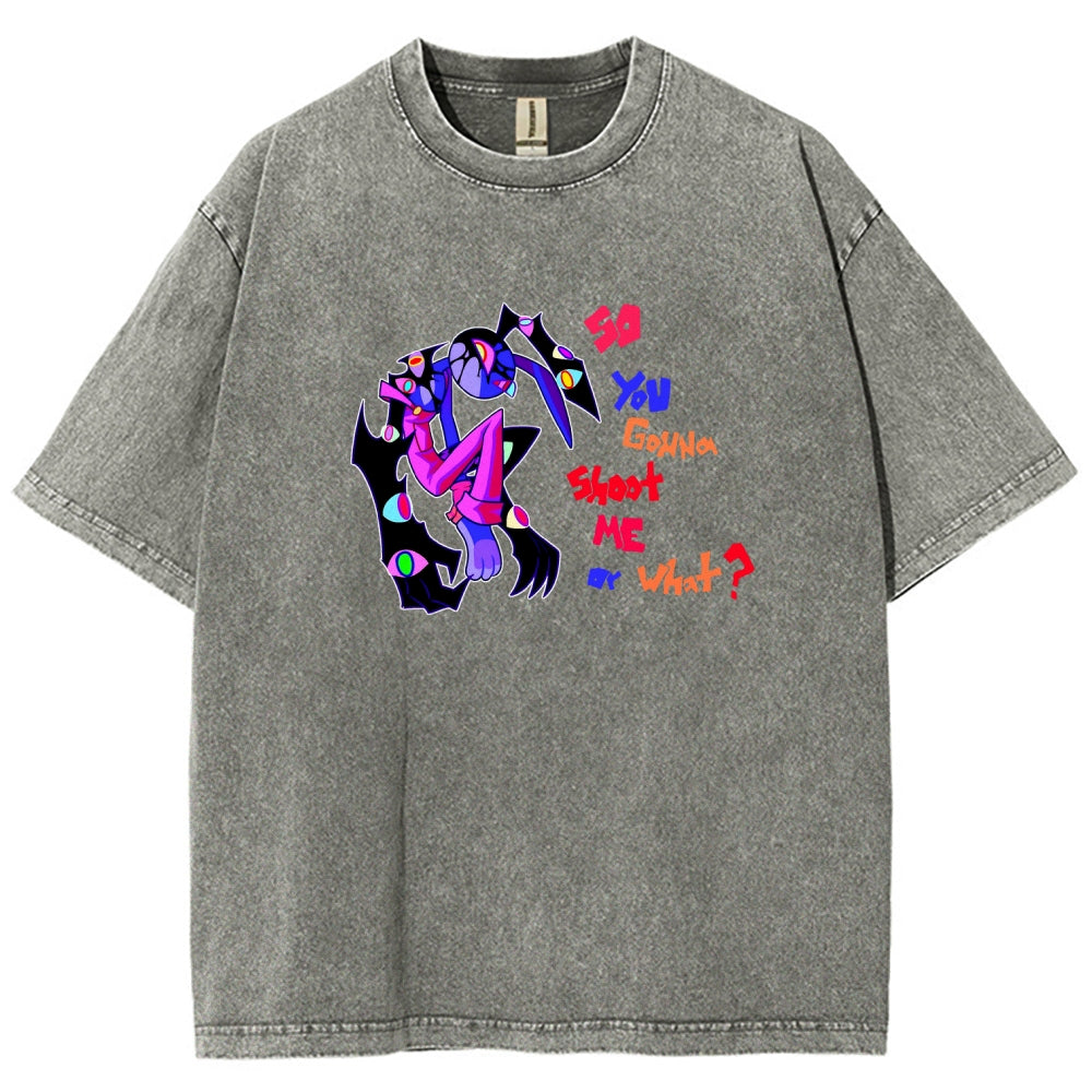 The Amazing Digital Circus circus Unisex Fit Washed T-Shirt 2601000772