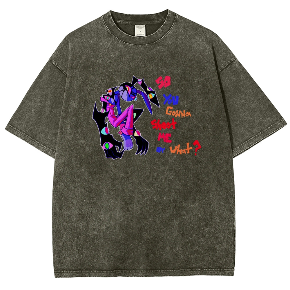 The Amazing Digital Circus circus Unisex Fit Washed T-Shirt 2601000772