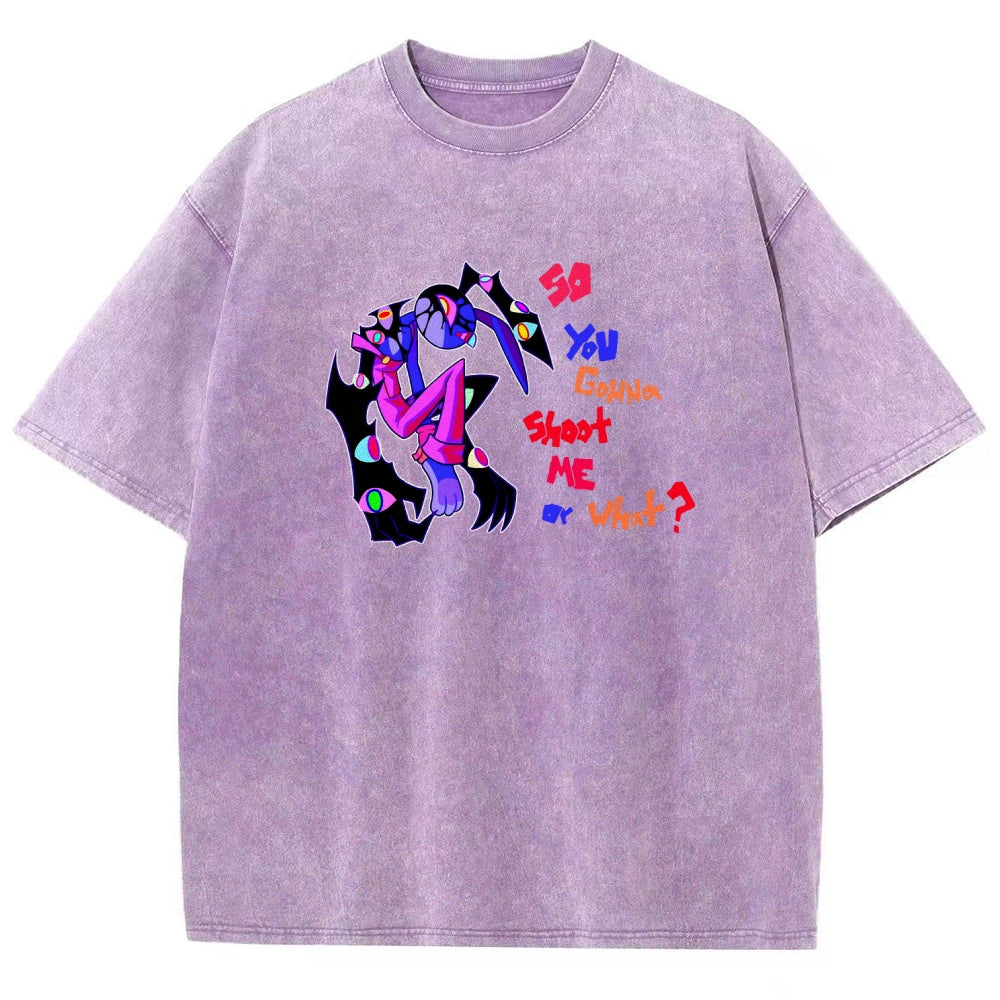 The Amazing Digital Circus circus Unisex Fit Washed T-Shirt 2601000772