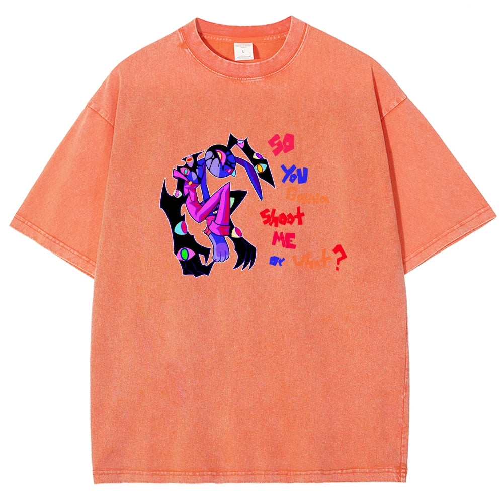 The Amazing Digital Circus circus Unisex Fit Washed T-Shirt 2601000772