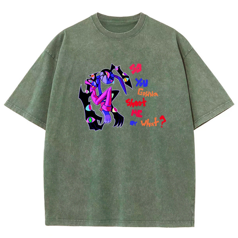 The Amazing Digital Circus circus Unisex Fit Washed T-Shirt 2601000772