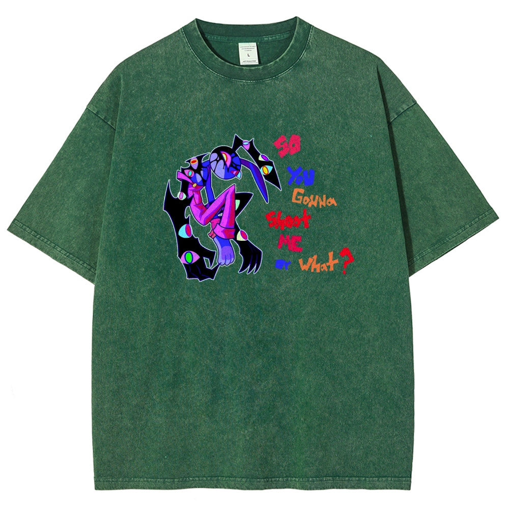 The Amazing Digital Circus circus Unisex Fit Washed T-Shirt 2601000772