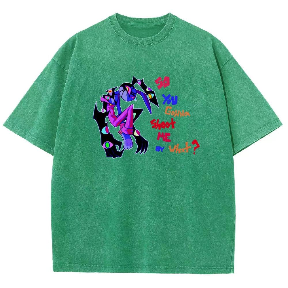 The Amazing Digital Circus circus Unisex Fit Washed T-Shirt 2601000772