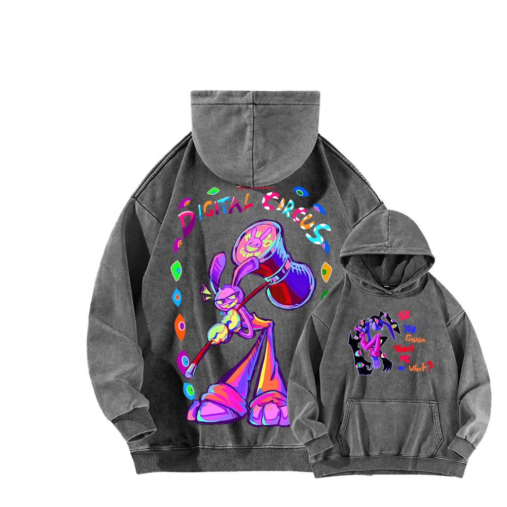 The Amazing Digital Circus circus Unisex Washed Hoodie 2601000777