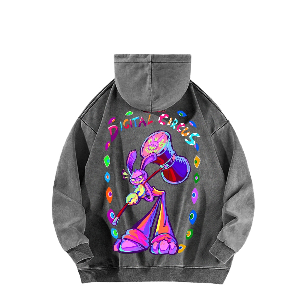 The Amazing Digital Circus circus Unisex Washed Hoodie 2601000777