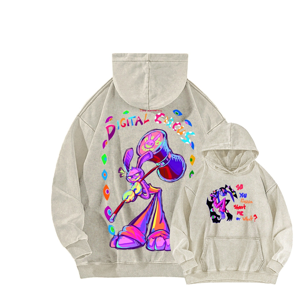 The Amazing Digital Circus circus Unisex Washed Hoodie 2601000777
