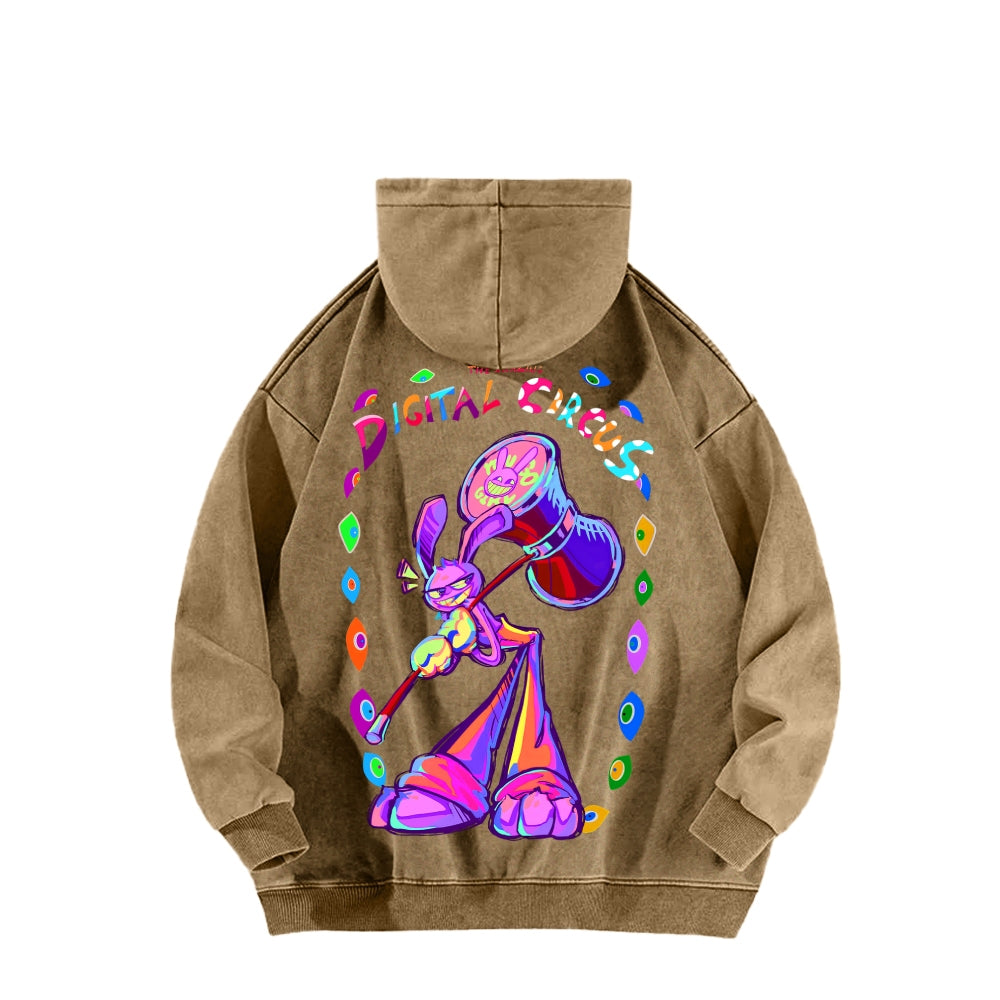 The Amazing Digital Circus circus Unisex Washed Hoodie 2601000777