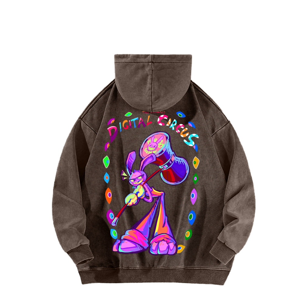 The Amazing Digital Circus circus Unisex Washed Hoodie 2601000777